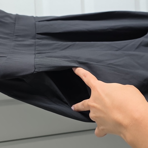 NWT Halara Black Breezeful Jumpsuit Wide leg Quick Dry Medium G142 - Picture 6 of 11